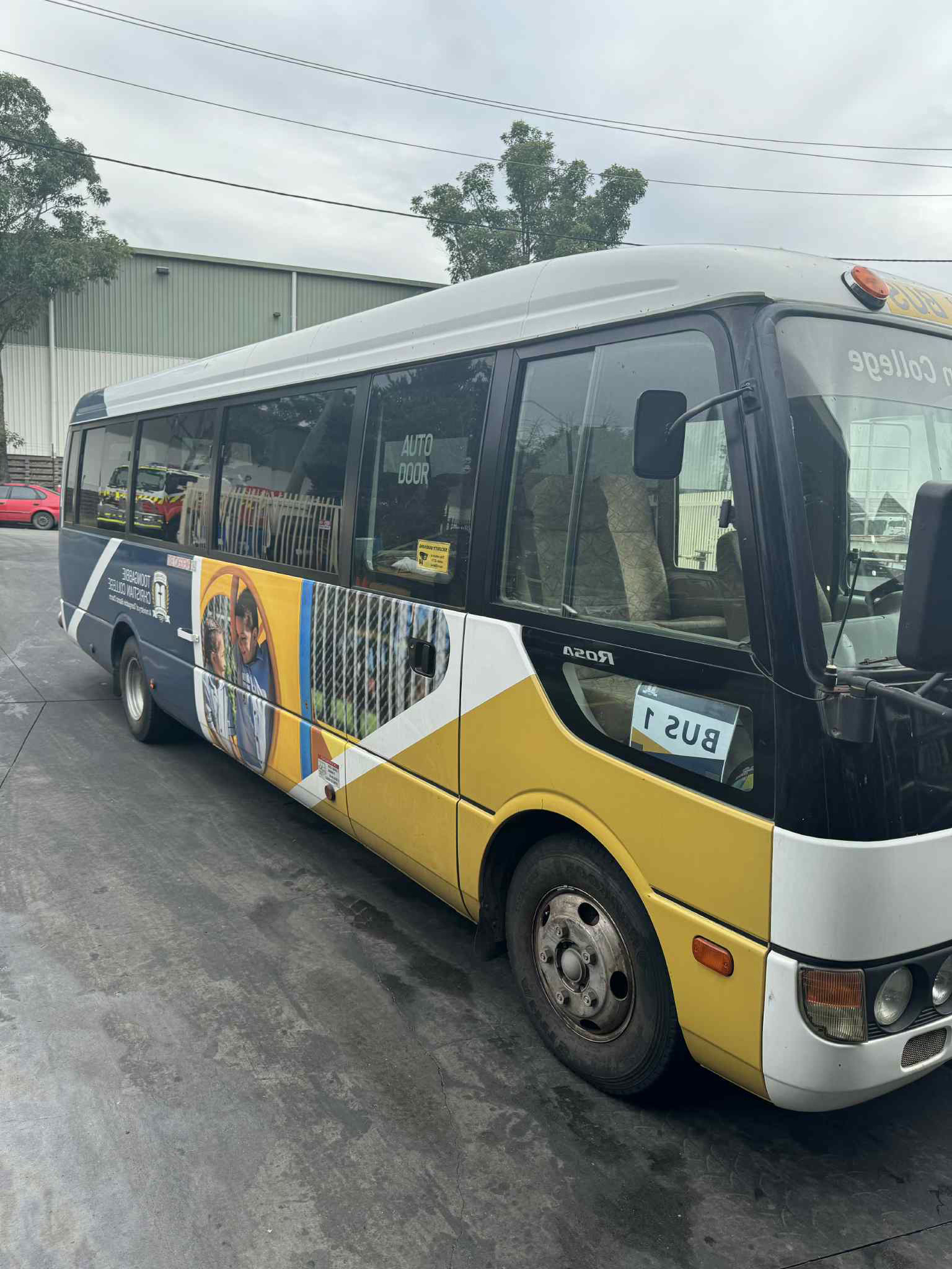 Bus wash at Shine Express Truck Wash Arndell Park